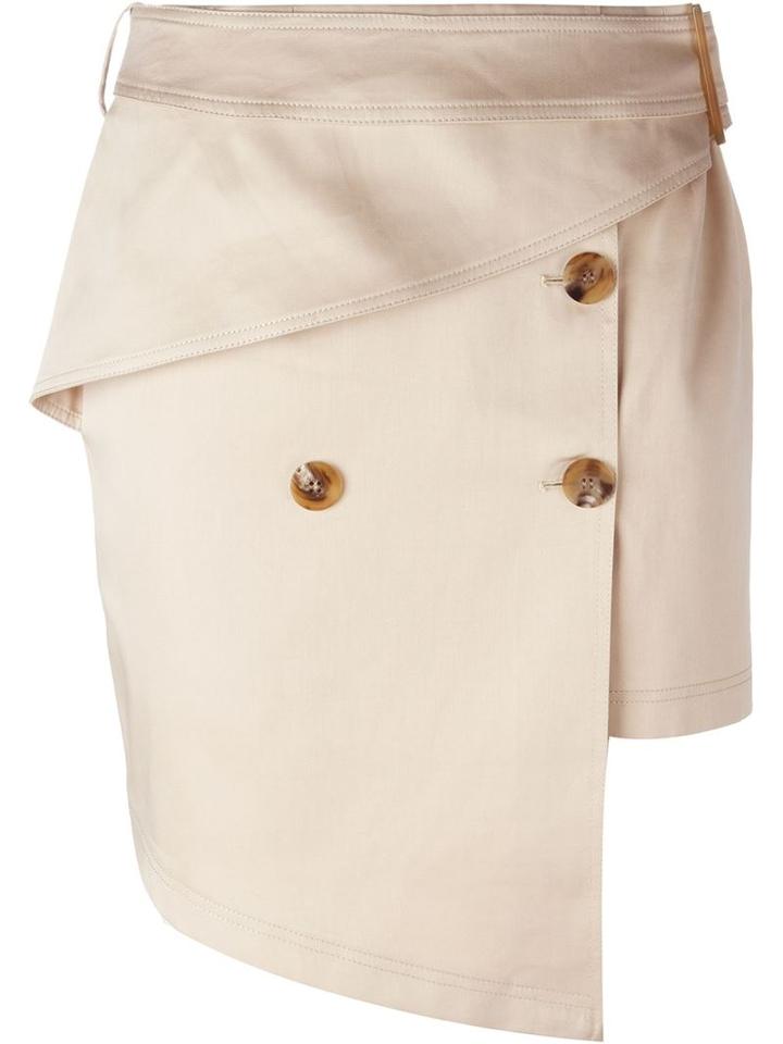 Wanda Nylon 'joy' Buttoned Skirt