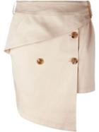 Wanda Nylon 'joy' Buttoned Skirt