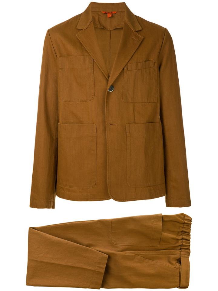 Barena Casual Two Piece Suit - Brown