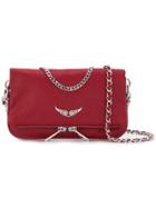 Zadig & Voltaire Wings Clutch Bag - Red