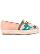 Elie Saab Star Patch Espadrilles - Pink & Purple