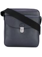 Tod's - Crossbody Bag - Men - Cotton/calf Leather - One Size, Blue, Cotton/calf Leather