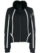 Fendi Fur Embellished Fitted Jacket - Black