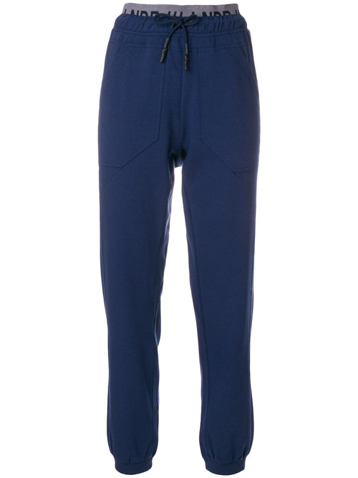 Lndr Faux-waistband Tracksuit Bottoms - Blue