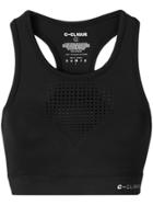 Pinko Perforated Style Sport Top - Black