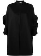Valentino Short-sleeve Tailored Coat - Black