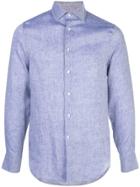 Frescobol Carioca Long-sleeve Fitted Shirt - Purple