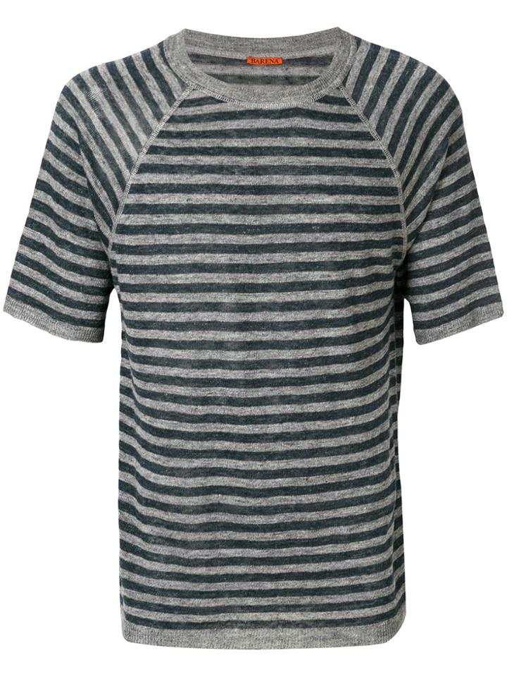 Barena Striped T-shirt - Grey