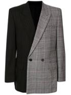 Juun.j Pattern Clash Blazer - Black