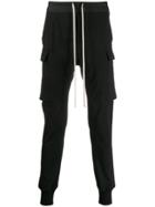 Rick Owens Tapered Track Pants - Black