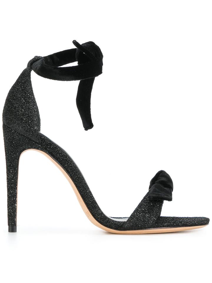 Alexandre Birman Bow Tied Heeled Sandals - Black