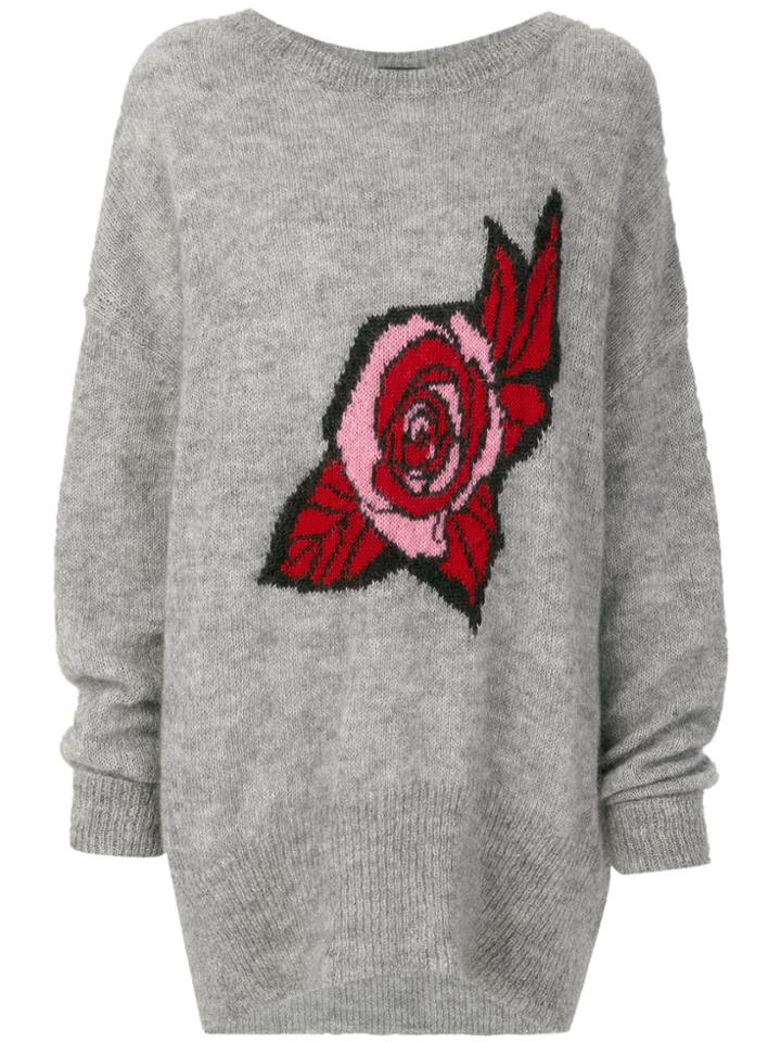 Markus Lupfer Erin Oversized Jumper - Grey
