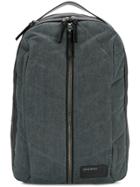 Diesel Denim Zip Backpack - Grey