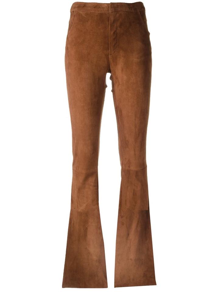 Drome Stitching Detail Flared Trousers