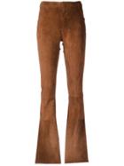 Drome Stitching Detail Flared Trousers