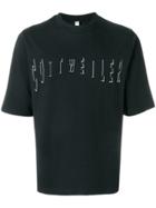 Cottweiler Logo Embroidered T-shirt - Black