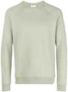 The White Briefs Raglan Sleeve Sweatshirt - Green