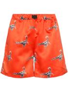 Services Unknown X Browns East Stadium Goods Scorpion Print Shorts -