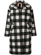Nº21 Embellished Single-breasted Coat - Black