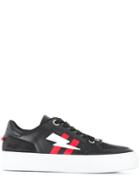 Neil Barrett Pierced Modernist Ultra-light Sneakers - Black