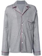 The Elder Statesman Pyjama Style Shirt - Grey