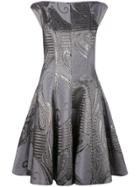 Talbot Runhof Korbut Dress - Grey