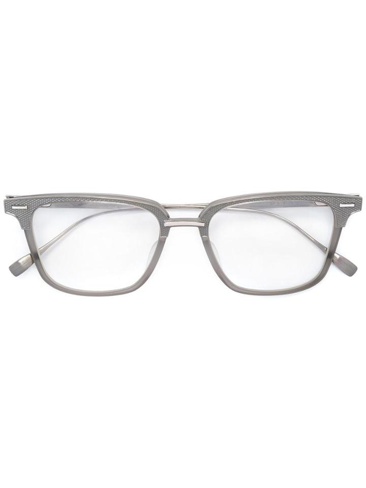 Dita Eyewear Square Frame Glasses - Metallic