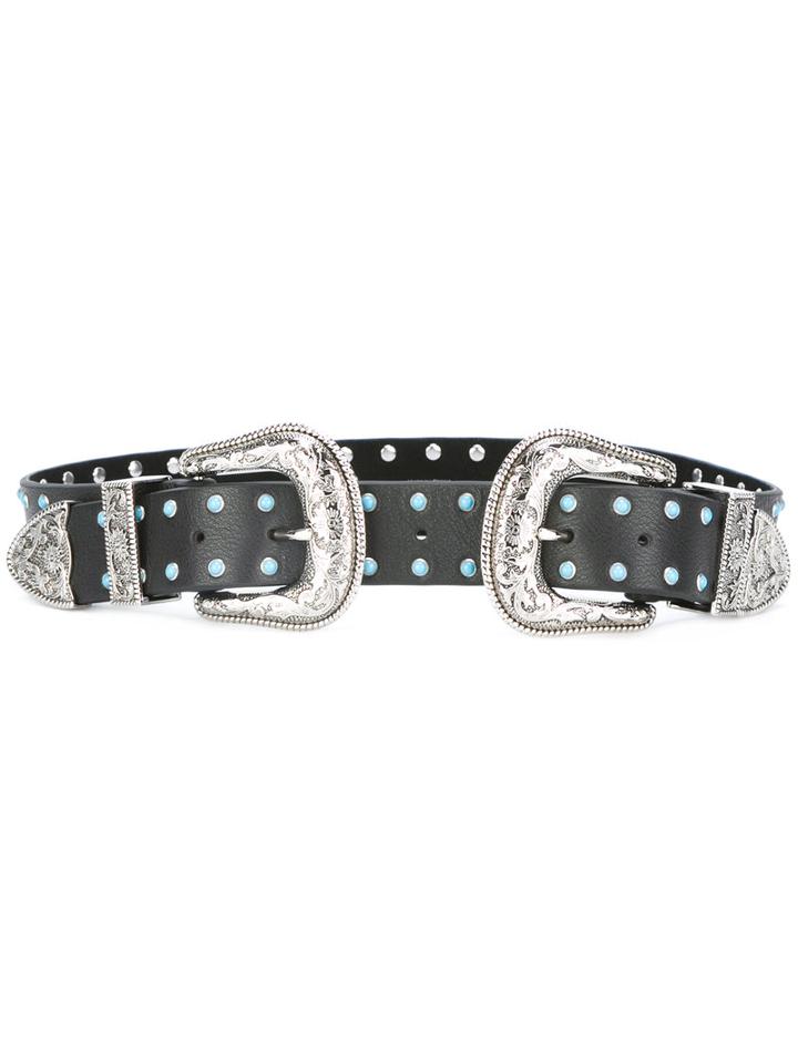 B-low The Belt - Studded Bri Bri Belt - Women - Leather - M, Women's, Black, Leather