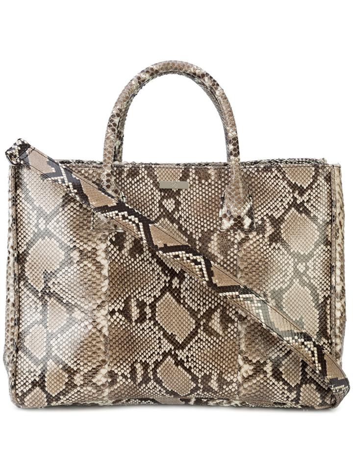 Elisabeth Weinstock Belgravia Large Tote - Brown