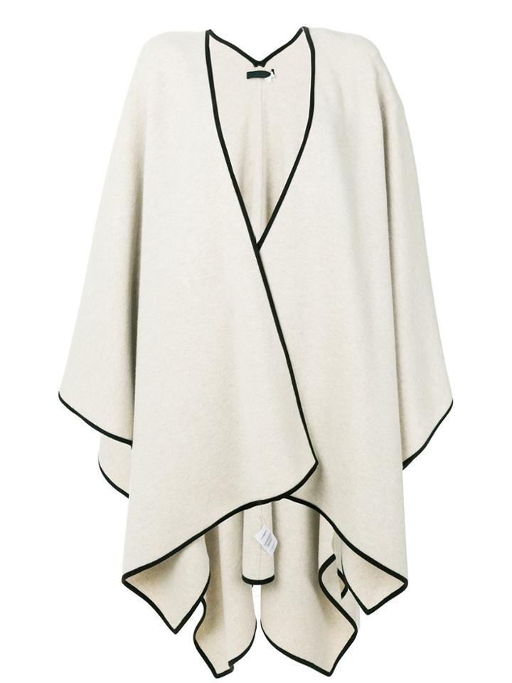 The Row Oversized Cape - Nude & Neutrals