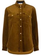 Roseanna Corduroy Velvet Lift Shirt - Green