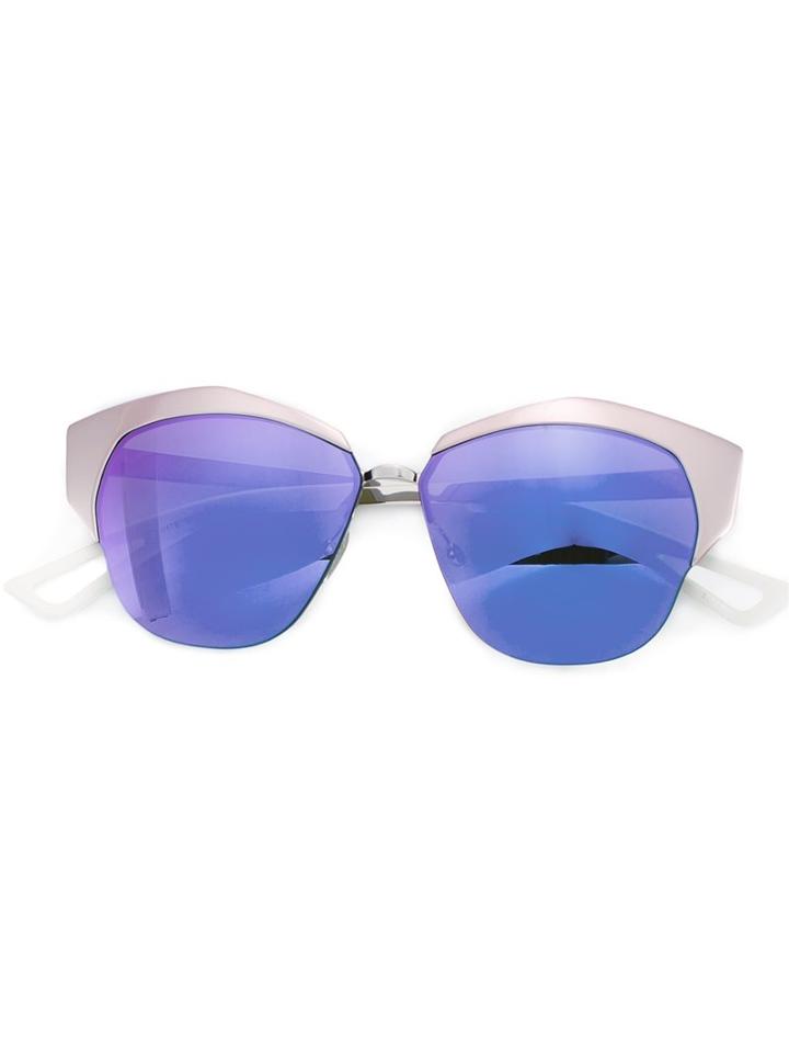 Dior Eyewear - Cat Eye Sunglasses - Women - Acetate/metal - One Size, Pink/purple, Acetate/metal