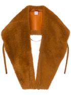 Sies Marjan Jordi Shearling Shawl - Brown