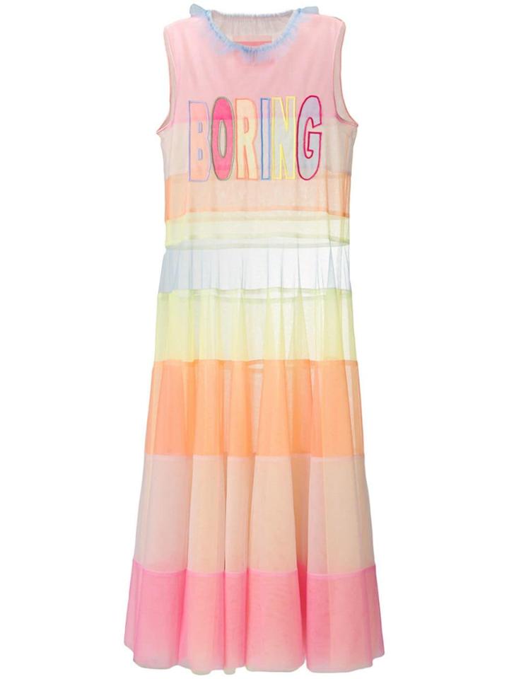 Viktor & Rolf 'boring' Panel Dress - Pink