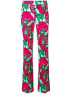 P.a.r.o.s.h. Floral Print Trousers - Pink