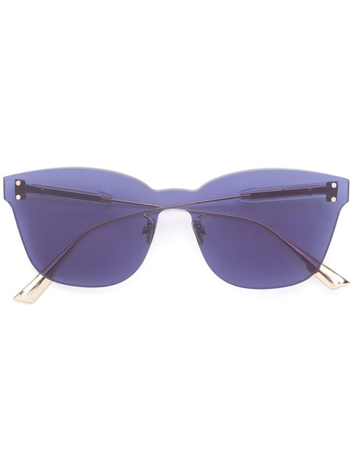 Dior Eyewear Square Frame Sunglasses - Blue