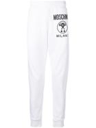 Moschino Logo Track Pants - White