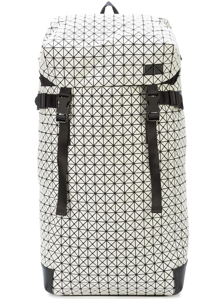 Bao Bao Issey Miyake Geometric Backpack - White