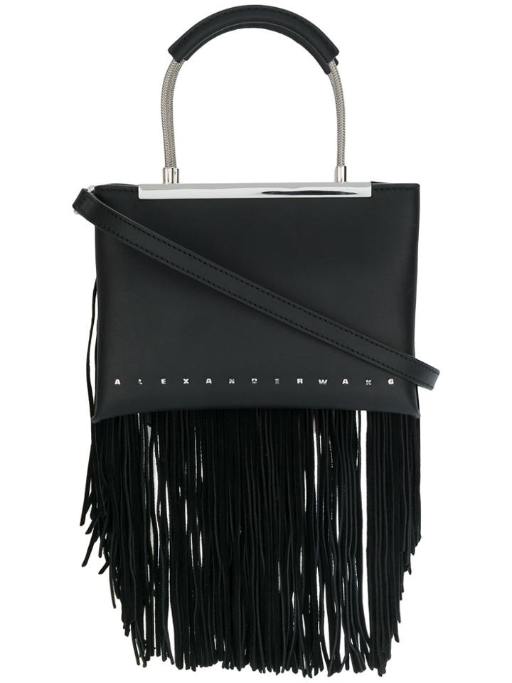 Alexander Wang Small Dime Satchel - Black