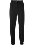 Kenzo Cropped Trousers - Black
