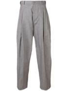 House Of The Very Islands Cropped Trousers - Grey