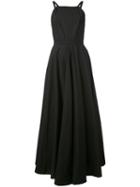 Andrea Ya'aqov - Backless Dress - Women - Cotton - Xs, Black, Cotton