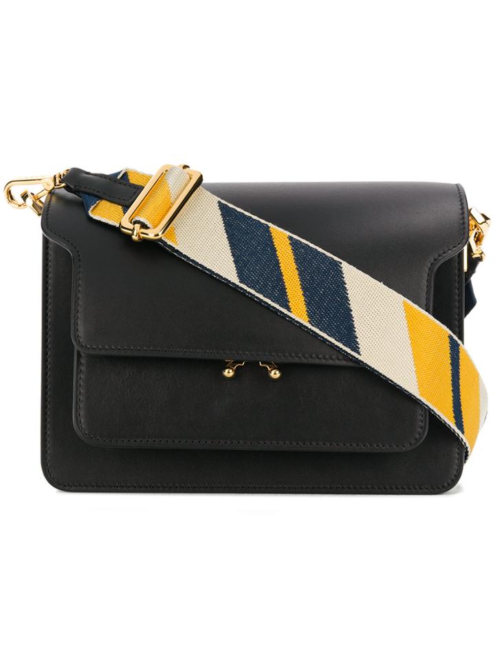 Marni Medium Trunk Bag - Black