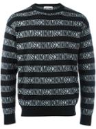 Moschino Logo Print Sweater