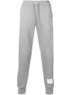 Thom Browne Rwb Stripe Loopback Sweatpants - Grey
