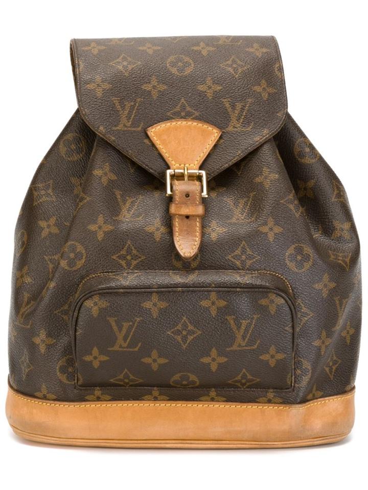 Louis Vuitton Vintage Monogram Backpack, Brown