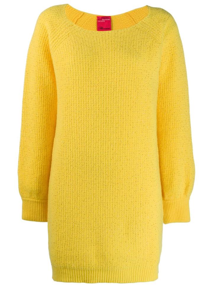 Blumarine Knitted Dress - Yellow