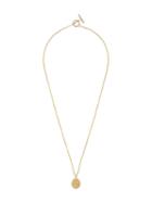 Fendi Ff Logo Charm Necklace - F152d-burattato Gold