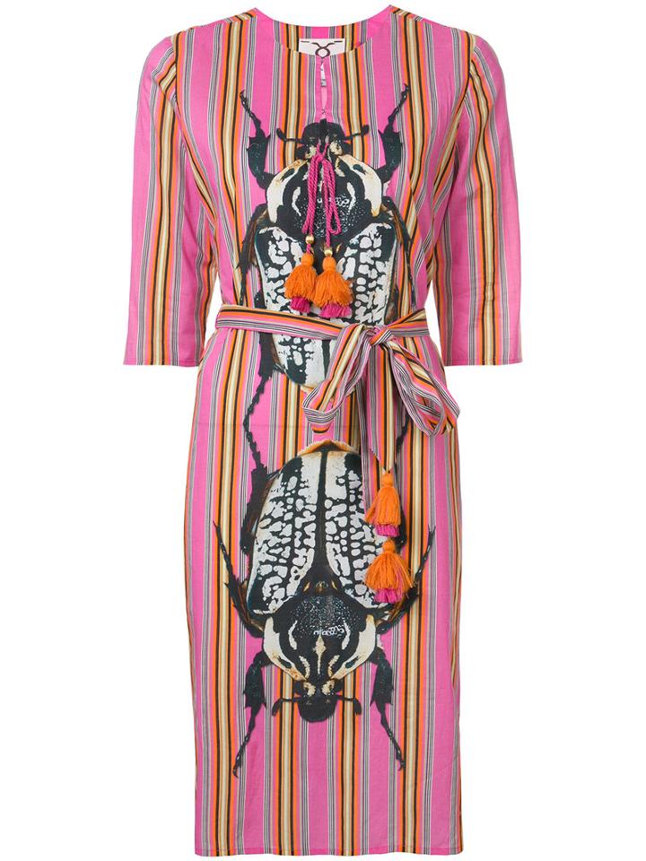 Figue - Julia Dress - Women - Cotton - M, Pink/purple, Cotton