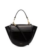 Wandler Black Hortensia Mini Lamb Skin Shoulder Bag